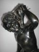 Putto Zinkguss Metall Guss 51 Cm Tafelaufsatz - Teil ? Figur Plastik Skulptur Rar 1900-1949 Bild 1