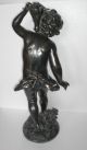 Putto Zinkguss Metall Guss 51 Cm Tafelaufsatz - Teil ? Figur Plastik Skulptur Rar 1900-1949 Bild 4