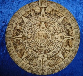 Aztekenkalender Aus Bein O.  ä. Bild