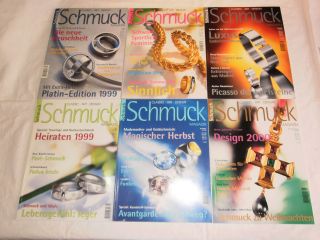 Schmuck Magazin - Classic Art Design - Jahrgang 1999 - 6 Ausgaben Bild
