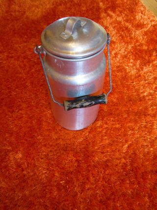 Kleine Aluminium Milchkanne 2 Liter - Vintage - Klasse Bild