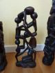 Afrikanische Holzskulpturen,  Holzschnitzerei,  Afrikanische Kunst 1950-1999 Bild 7