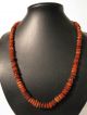 Strang Alte Achatperlen Karneol Old Agate Carneol Stone Beads Afrozip Afrika Bild 3