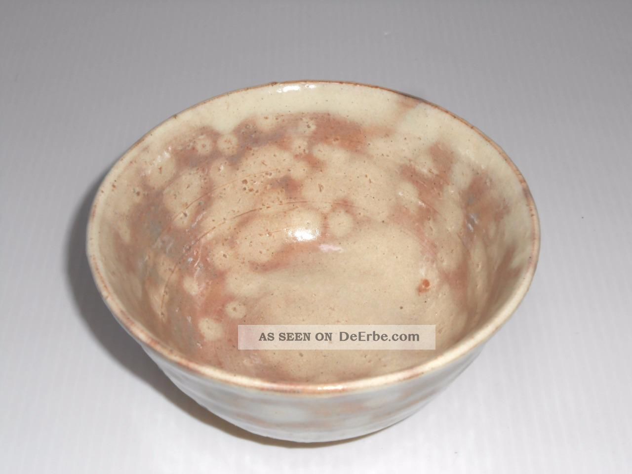 N114 Teeschale Chawan Tea Sado Japan Antique Antik 