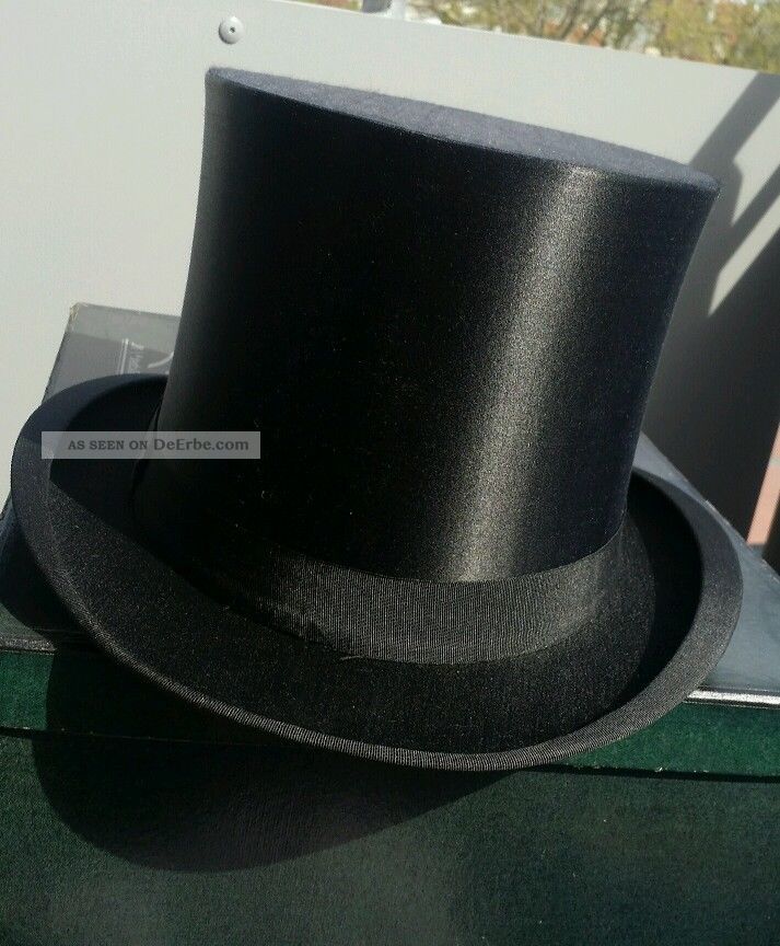 Zylinder Chapeau Claques Gr.  Ca.  56 - 57 - Franz Kunst,  Montabaur Accessoires Bild