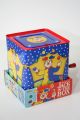 Blechspielzeug Jack In The Box Clown Schylling Gefertigt nach 1970 Bild 2