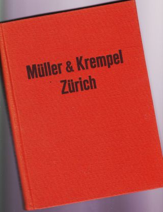 Müller & Krempel Zürich Katalog Für Apotheken,  Drogerie - Bedarf 1941 Aportheke Bild