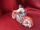 Technofix Motorrad G.  E.  258 Blechspielzeug - Us Zone Original, gefertigt 1945-1970 Bild 10