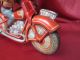 Technofix Motorrad G.  E.  258 Blechspielzeug - Us Zone Original, gefertigt 1945-1970 Bild 5