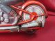 Technofix Motorrad G.  E.  258 Blechspielzeug - Us Zone Original, gefertigt 1945-1970 Bild 7