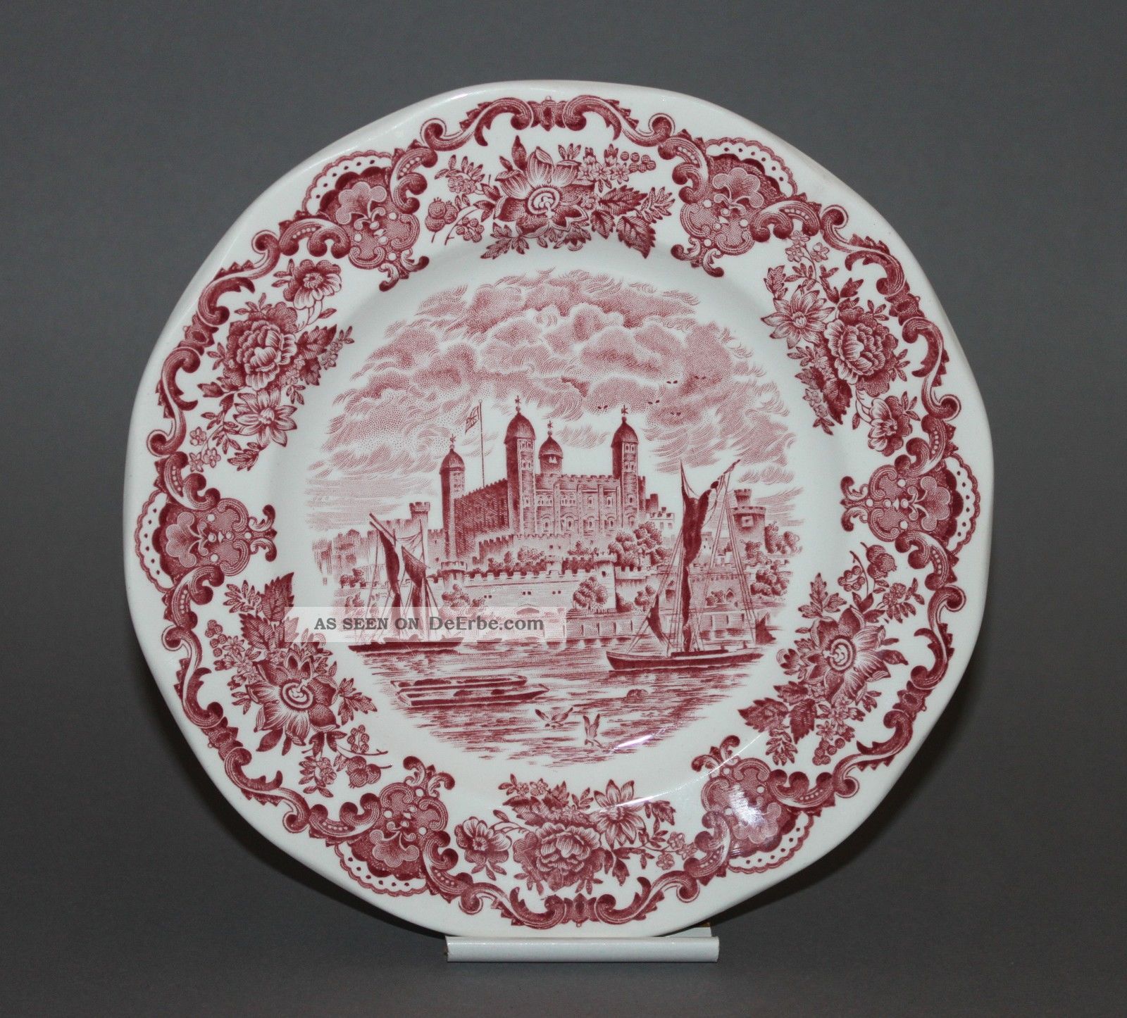 Ein Speiseteller 19,  5 Cm Royal Homes Of Britain Von Enoch Wedgwood Nach Marke & Herkunft Bild