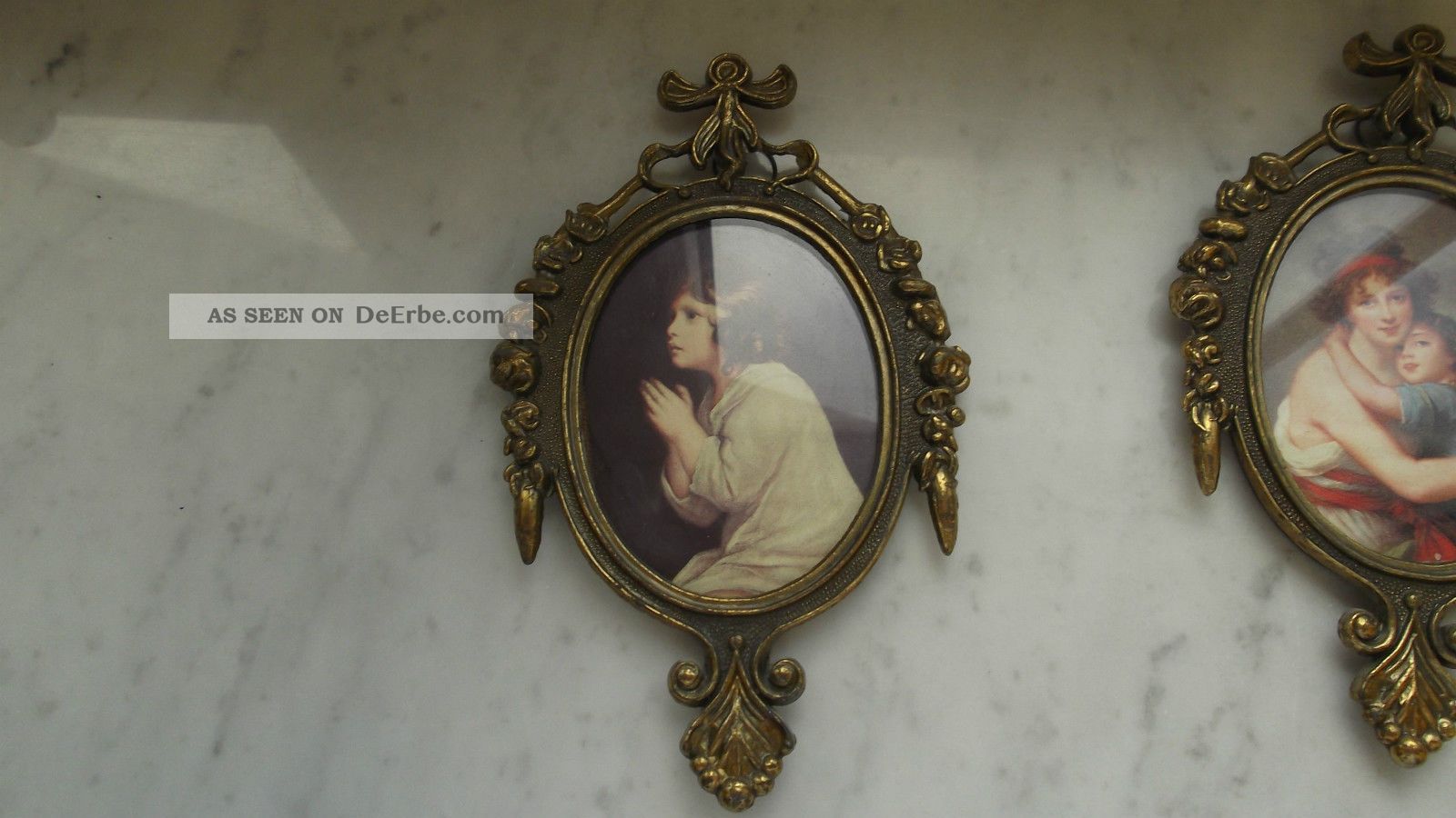 Bilder Bilderrahmen Nr.  3 Shabby Chic Messing Vintage Rahmen Bild