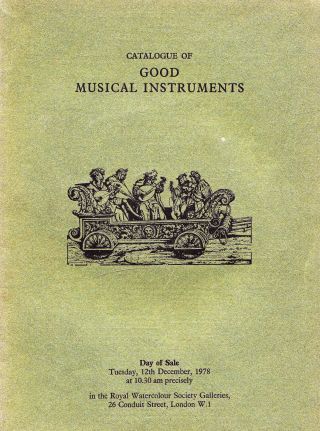 Good Musical Instruments: Violinen,  BÖgen U.  A.  - Sotheby ' S London 78,  Results Bild