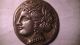 Alter Kopf,  Büste,  Relief,  Mythologie,  Antike,  Münze,  Medaille,  Medallon 1900-1949 Bild 2