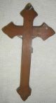 Altes Kreuz Eines Feldgeistlichen Aus Der Zeit Des 1.  & 2.  Weltkrieg Wk 1 Wk 2 Skulpturen & Kruzifixe Bild 1