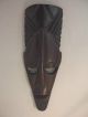 F36) Afrika Relief Holz Maske Urlaub Souvenir Reise Andenken Entstehungszeit nach 1945 Bild 1