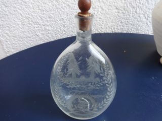 Biedermeier Schnupftabakglas Schnupftabakflasche 1840 Abriß Dachbodenfund Bild