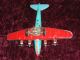 Antikes Flugzeug Blech - Spielzeug,  U.  S.  Zone,  Made In Germany,  Hk 542,  Nachlass,  Auto Original, gefertigt 1945-1970 Bild 7