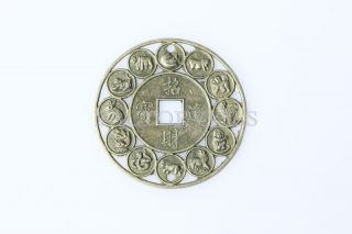1pc Tier Antiquitäten Münzen Münze Spielmünze China Amulett Glücksbringer Hot Bild