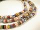 Alte Glasperlen Striped Pound Beads Old Venetian Trade Beads Murano Afrozip Afrika Bild 2