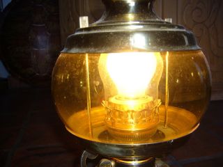 Lampe,  Messing,  Schiffs - Lampe,  Tisch - Lampe Bild