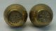 Paar China Vasen Mit Drachen - Chinese Vases - Messing - Massiv Brass Entstehungszeit nach 1945 Bild 8