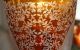 Schwere Alte Vase Mit Geätztem Motiv - Shabby Chic Dekorglas Bild 3
