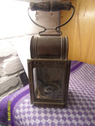 Antike Wk2 Handlampe Grubenlampe Signallampe Laterne. Bild