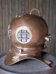 Taucherhelm Aus Kupfer Und Messing - Schönes Stück Mit Patina Alter Ca.  30 Jahre Maritime Dekoration Bild 3