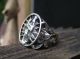 Alter Ring Madonna Kind Sonne Silber 925 Meisterstück Unikat Sehr Schönes Design Ringe Bild 8