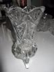 Vase Bleikristall 18 Cm Hoch 3 Füßchen Kristall Bild 2