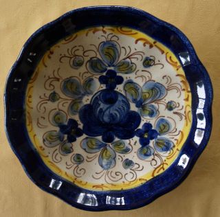 Keramik Schale,  Wandteller,  Handarbeit Nr105 Bild