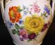 Meissen Amphoren - Vase (30 Cm) Mit Beidseit.  Blumenbouquet Pfeifferzeit (m) Meissen Bild 1