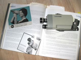 2 X 8 Mm Filmkamera - Leitz - Leicina 8s Von 1960 (variante 1) - Sammlerstück Bild