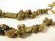 Strang Alte Bronze Metallperlen Akan Baule Old Brass Beads Westafrika Afrozip Afrika Bild 3