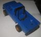Alter Blauer Tonka Blech Jeep - Blechwagen - Logos Fehlen Leider - An Sammler Original, gefertigt 1945-1970 Bild 3