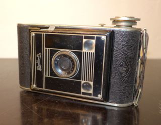 Alte Faltkamera Agfa Modell: Billy Clark Klappkamera Bild