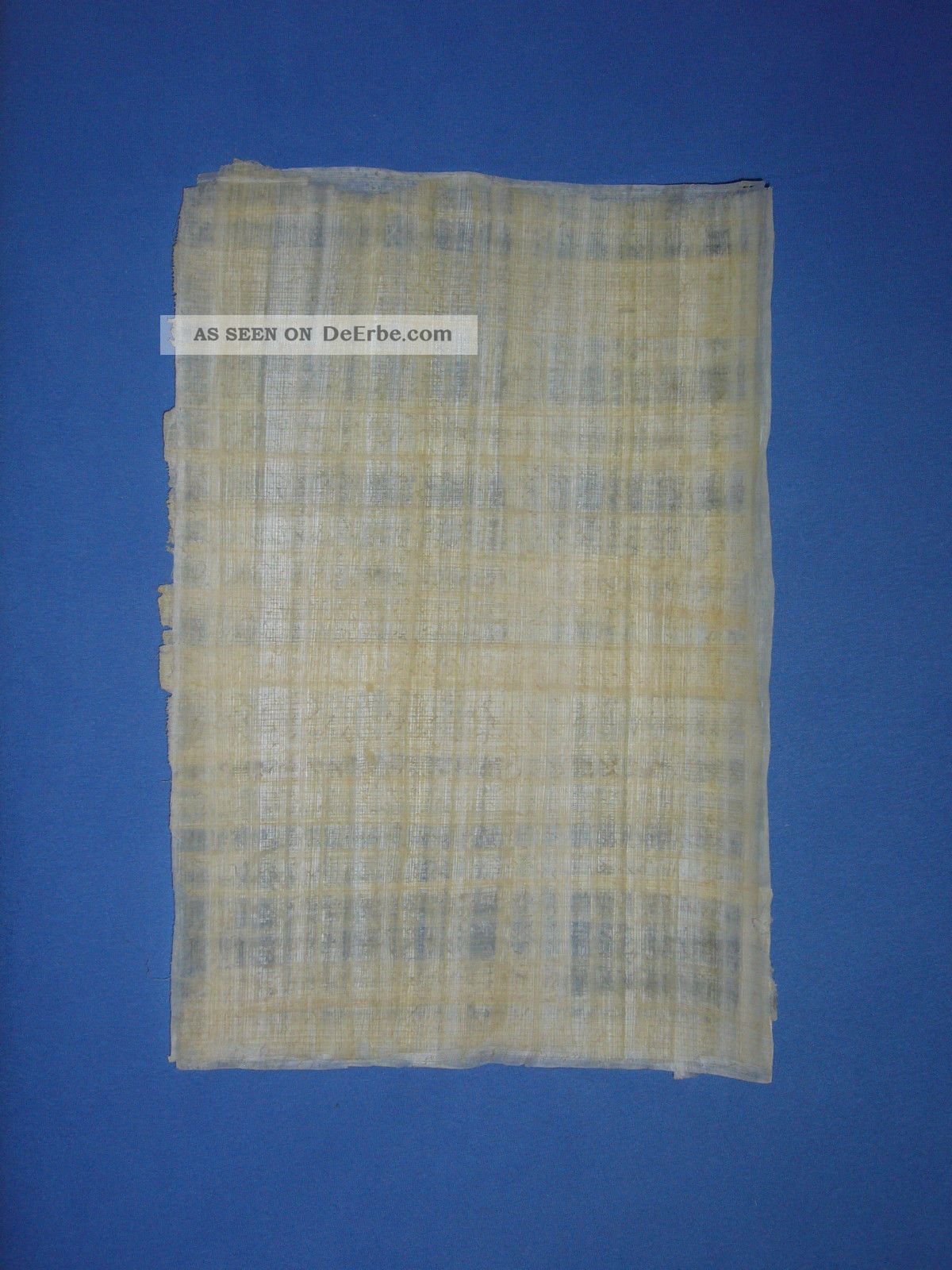 Echter ägyptischer Papyrus In Premium Qualität 2 Stück Zum Schreiben & Malen Entstehungszeit nach 1945 Bild
