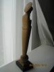 Holzskulptur Schnitzerei,  Betende Für Den Weltfrieden,  Art Déco Unikat Beinarbeiten Bild 6