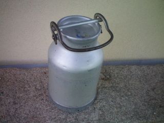 Milchkanne 20 Liter Aluminium Mit Deckel Und Verschluss Dicht Ritter Aluminium Bild