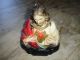 Antike Jesus Büste,  Hl.  Figur,  Sakrale Skulptur,  Seltene Form Für Hausaltar 1900-1949 Bild 1