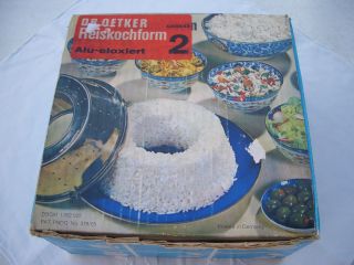 Alte Dr Oetker Reiskochform Dbgm Größe 2 Für 275g Reis Alu Bild
