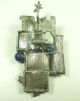 835er Silber Anhänger Vintage 60er 70er Oly Relo Teka Art Silver Pendant N4 Schmuck & Accessoires Bild 3