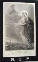 C266 348 Sterbebildchen Baronin V.  Ozegovic 1878 Rel. Andenken & Mitbringsel Bild 1
