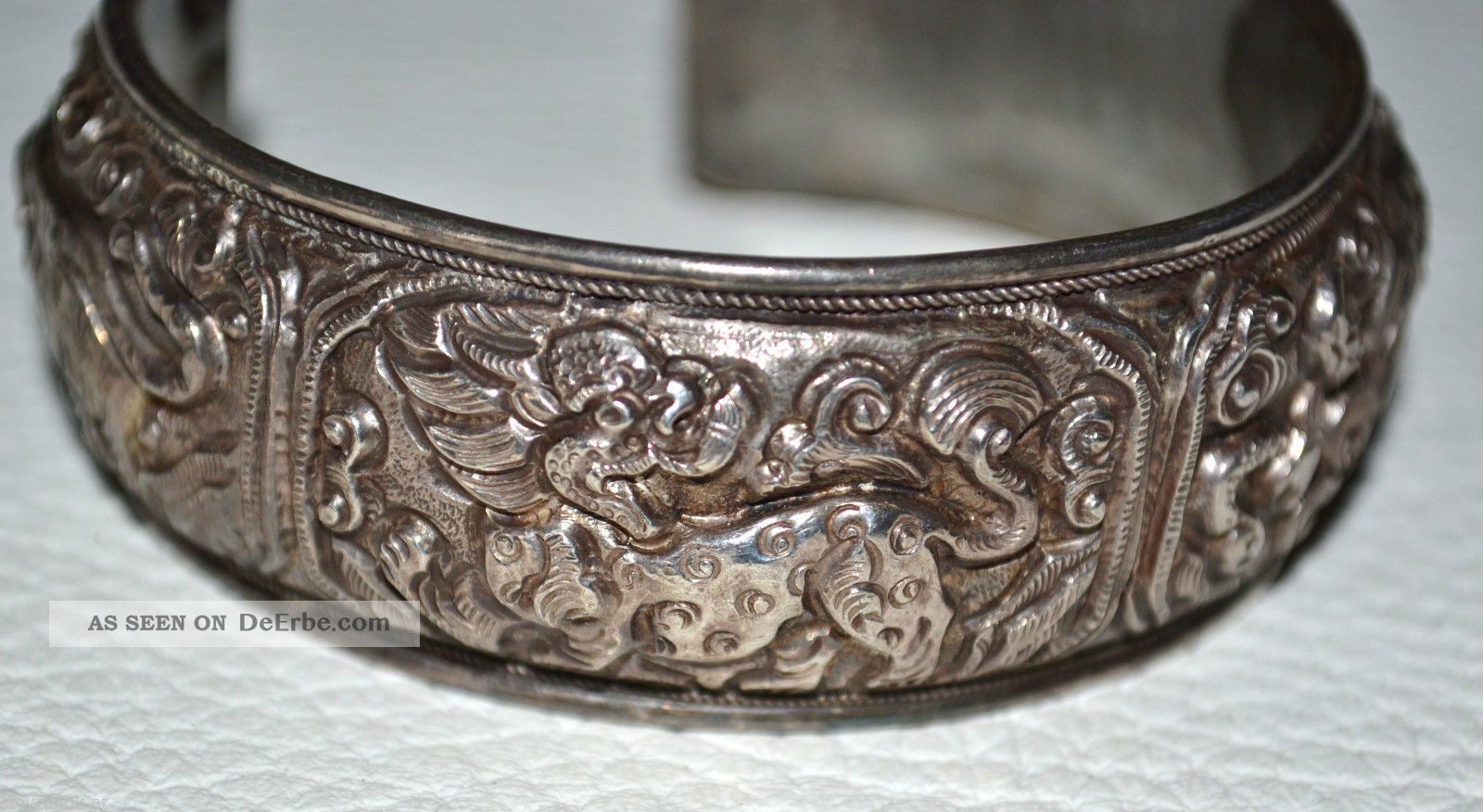 Gramigg Drachen-Armreif - Traditioneller Chinesischer Schmuck Im Vintage-Look