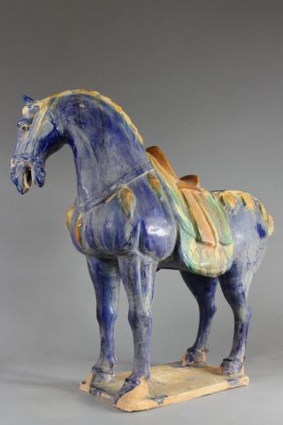 Chinesisches Tang Pferd Figur Pferdeskulptur Asiatika China FÜr Sammler Bild