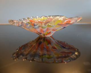 Murano Glasschale Blattförmig Bild