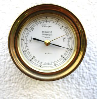Maritimer Barometer - Wempe Bild