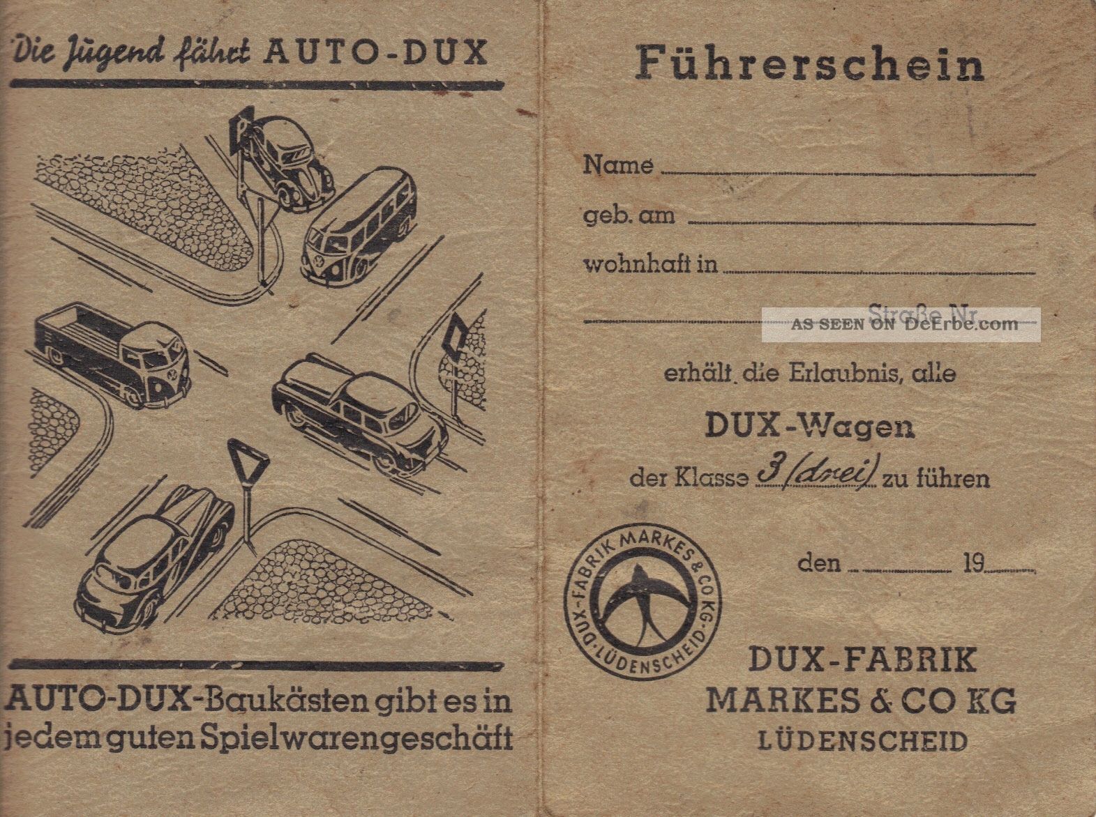 50 Er Fhrerschein