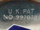 Versilberter Salz Und Pfefferstreuer Mit Blauem Glaseinsatz United Kingdom, Objekte ab 1945 Bild 2